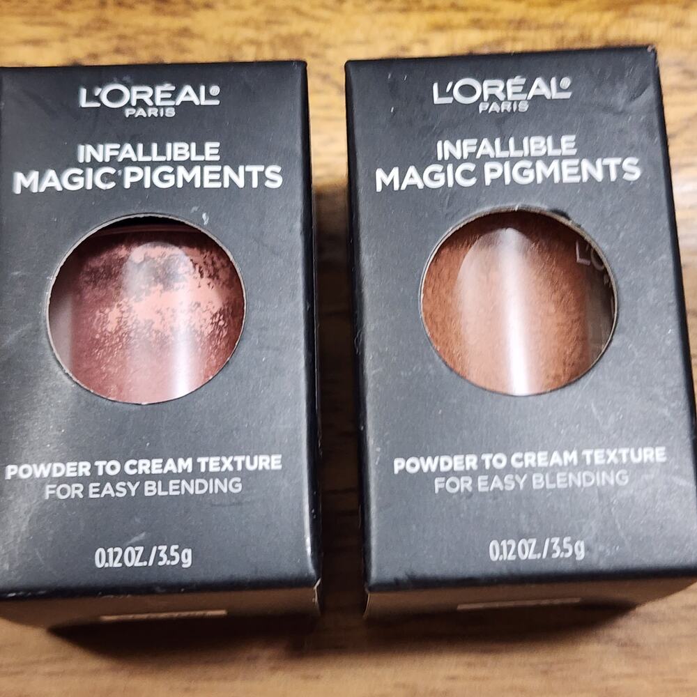 Infallible Magic Pigments 462 Coffee Date & 446 Instant Crush Lip Color L’Oreal